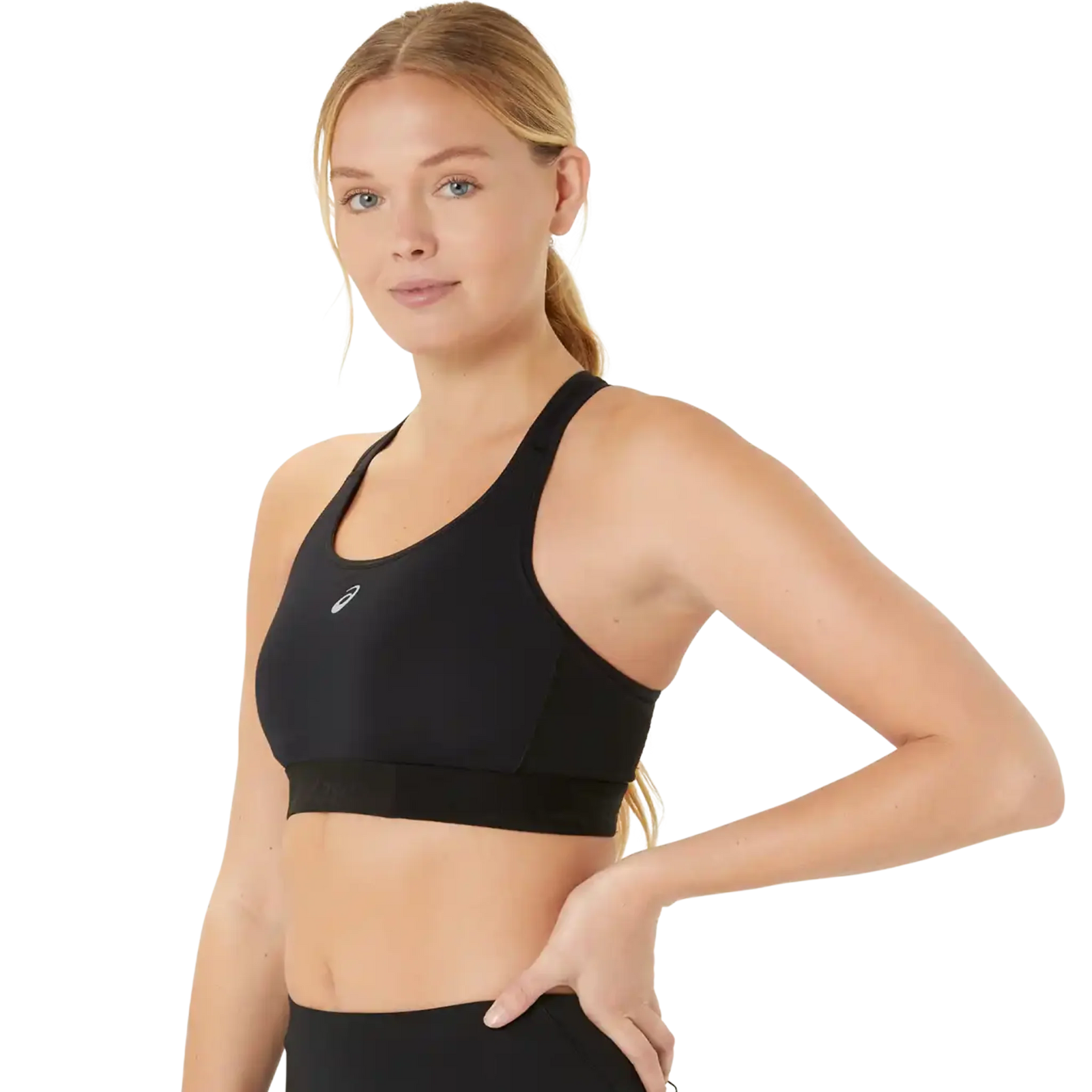 ASICS Road soutien-gorge de compression - Noir performance