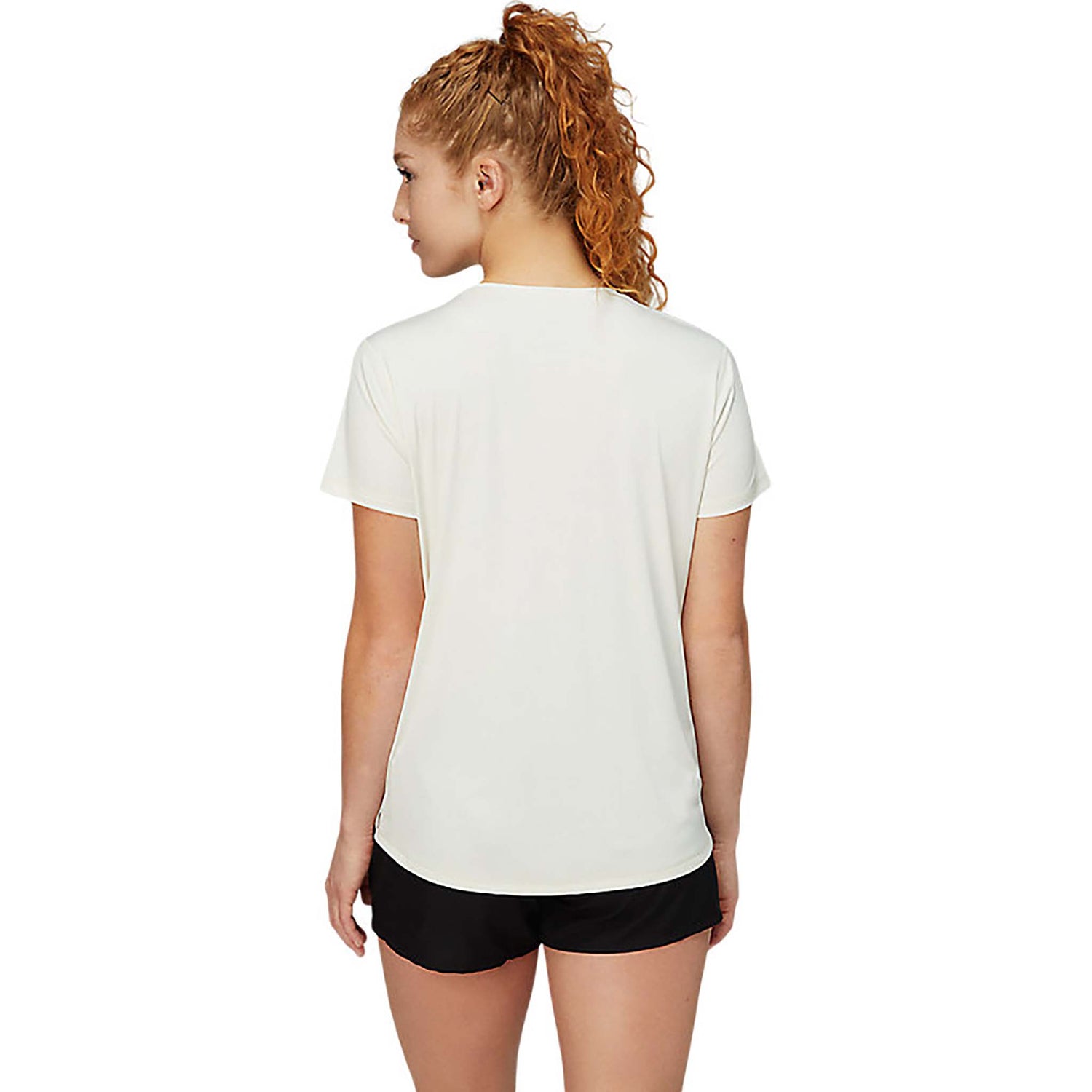 ASICS ASICS Silver t-shirt Nagare col rond à manches courtes femme