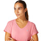ASICS ASICS t-shirt à manches courtes à col en V pour femme