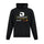 Hoodie Les Découvreurs à la course Noir