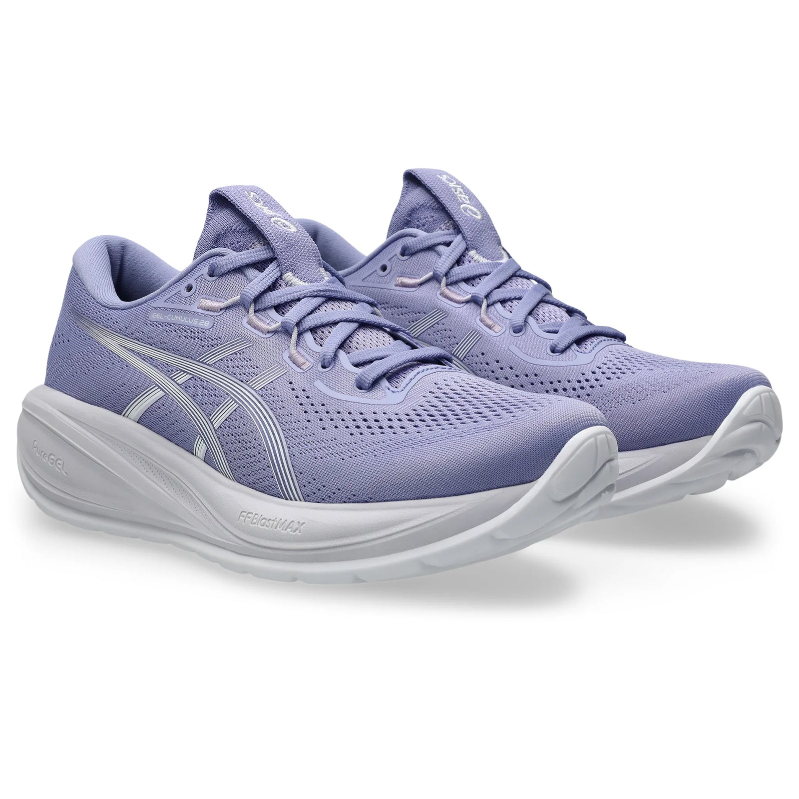 Asics Gel-Cumulus-28 Women's Running Shoes - Bluebell / White