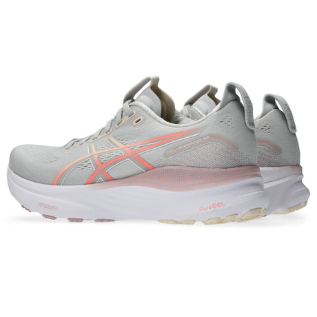 Asics Gel-Kayano 32 Women's Running Shoes - Cloud Grey / Seashell