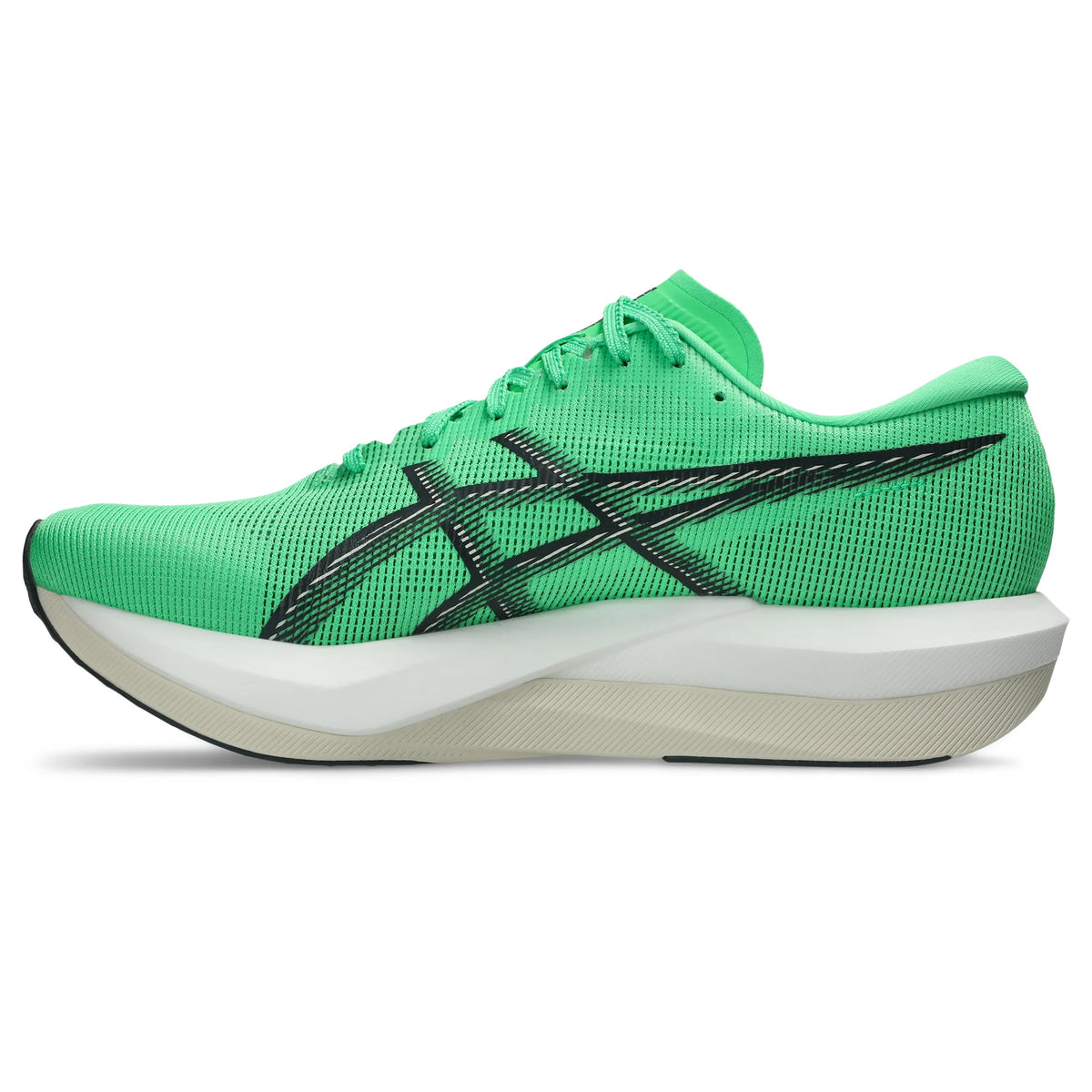 Asics Magic Speed 5 Unisex Carbon Plated Running Shoes - Vital Green / Carrier Grey