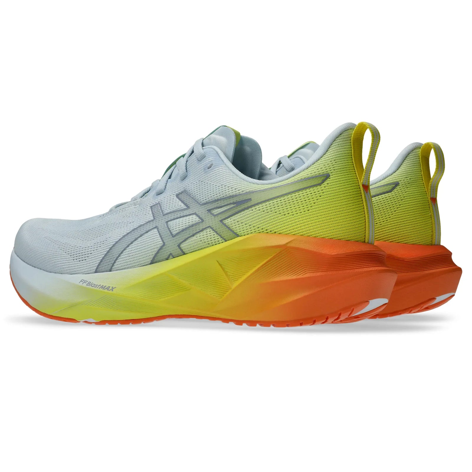 Asics Novablast 5 Sunny Sizzle Men's Running Shoes - Sky / Lemon Spark