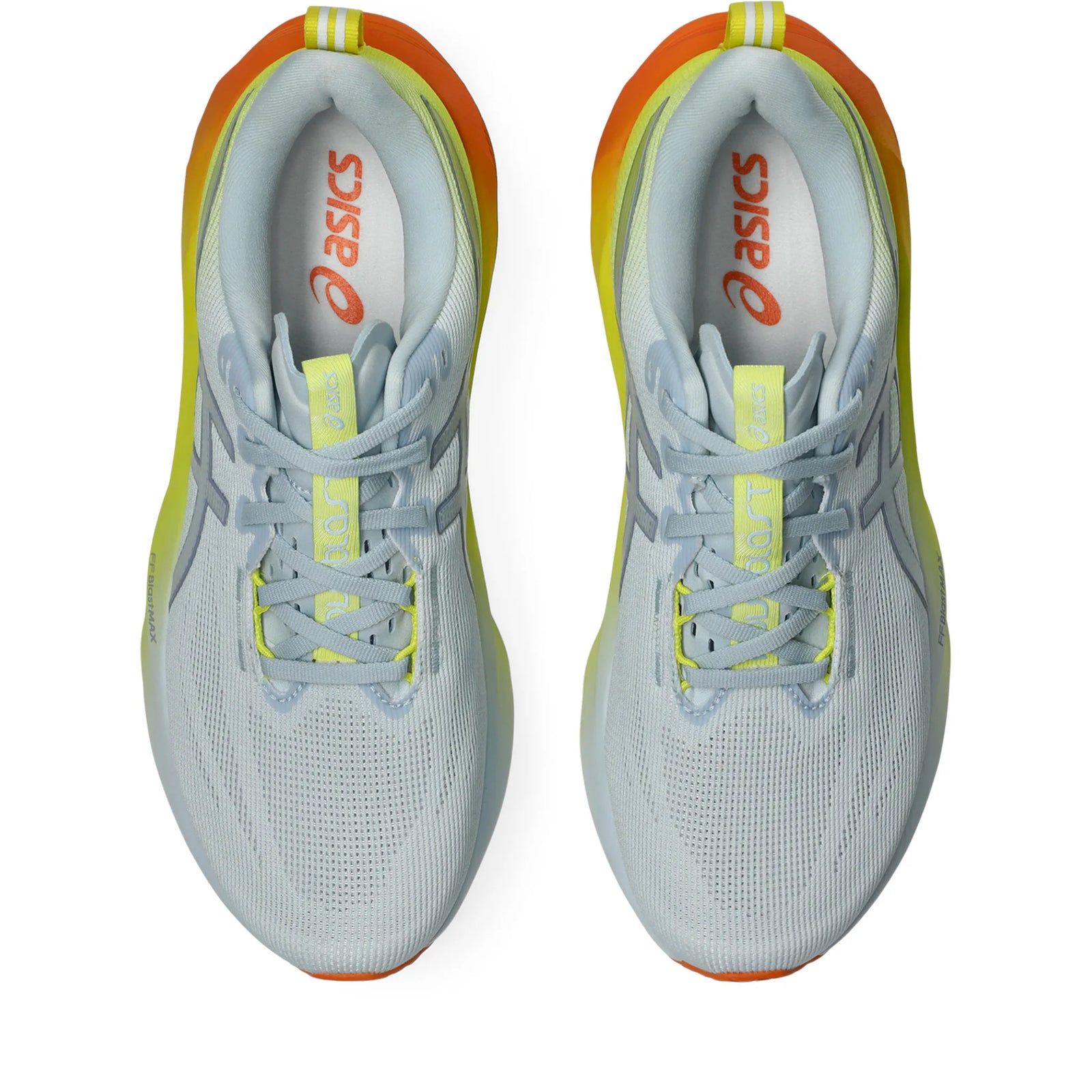 Asics Novablast 5 Sunny Sizzle Men's Running Shoes - Sky / Lemon Spark