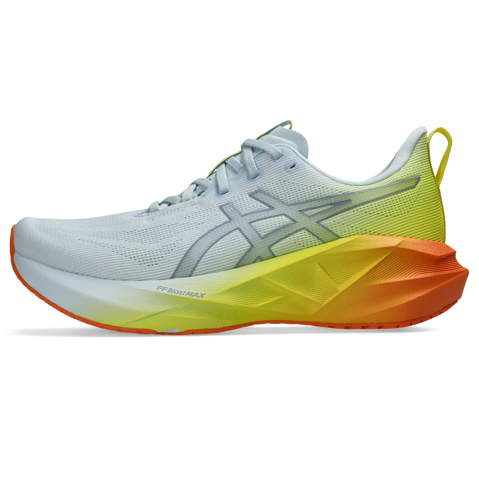 Asics Novablast 5 Sunny Sizzle Men's Running Shoes - Sky / Lemon Spark