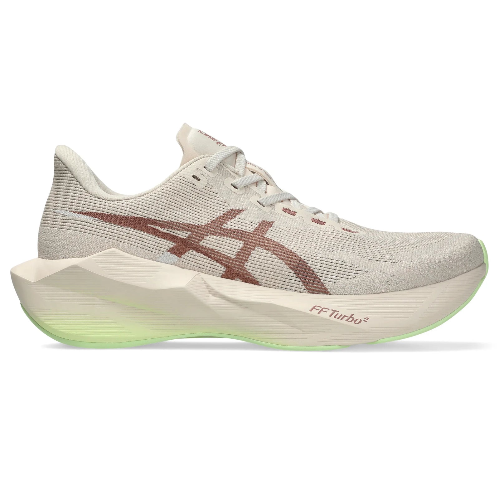 Chaussure de course à pied ASICS Novablast 6 pour homme, coloris Rose Dust / Illuminate Yellow