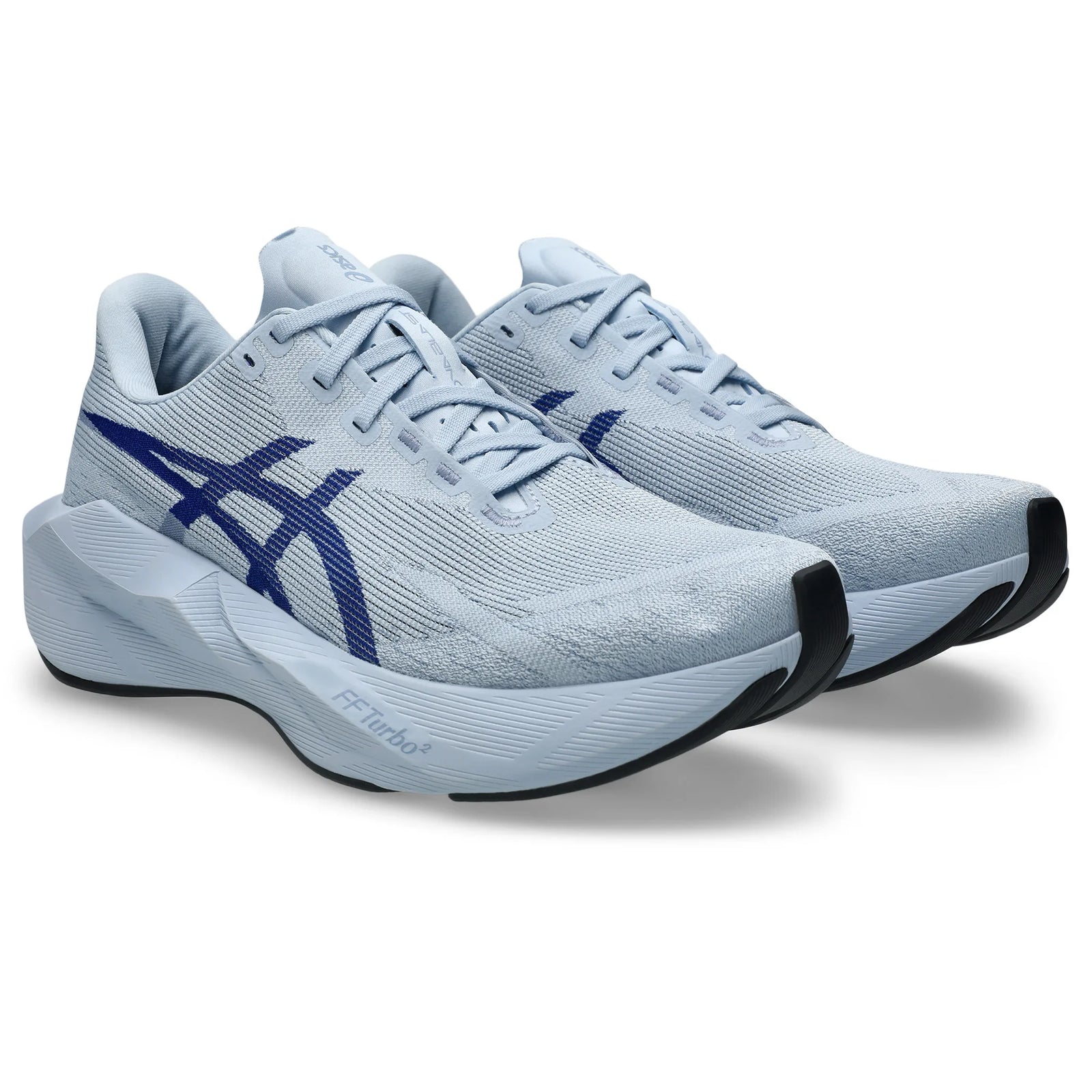 Asics Novablast 6 Men's Running Shoes - Solid Air / Prussian Blue