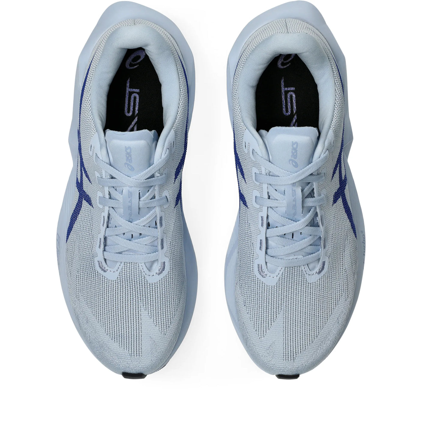 Asics Novablast 6 Men's Running Shoes - Solid Air / Prussian Blue