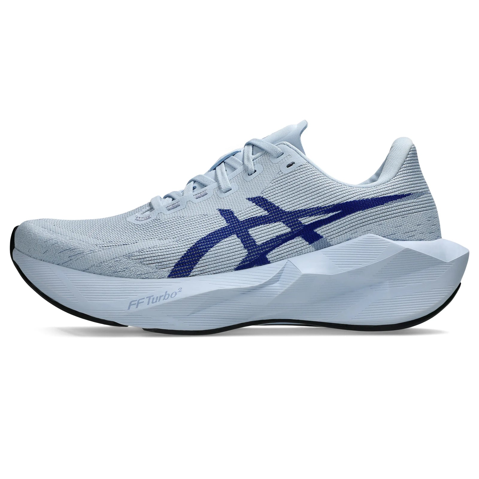 Asics Novablast 6 Men's Running Shoes - Solid Air / Prussian Blue
