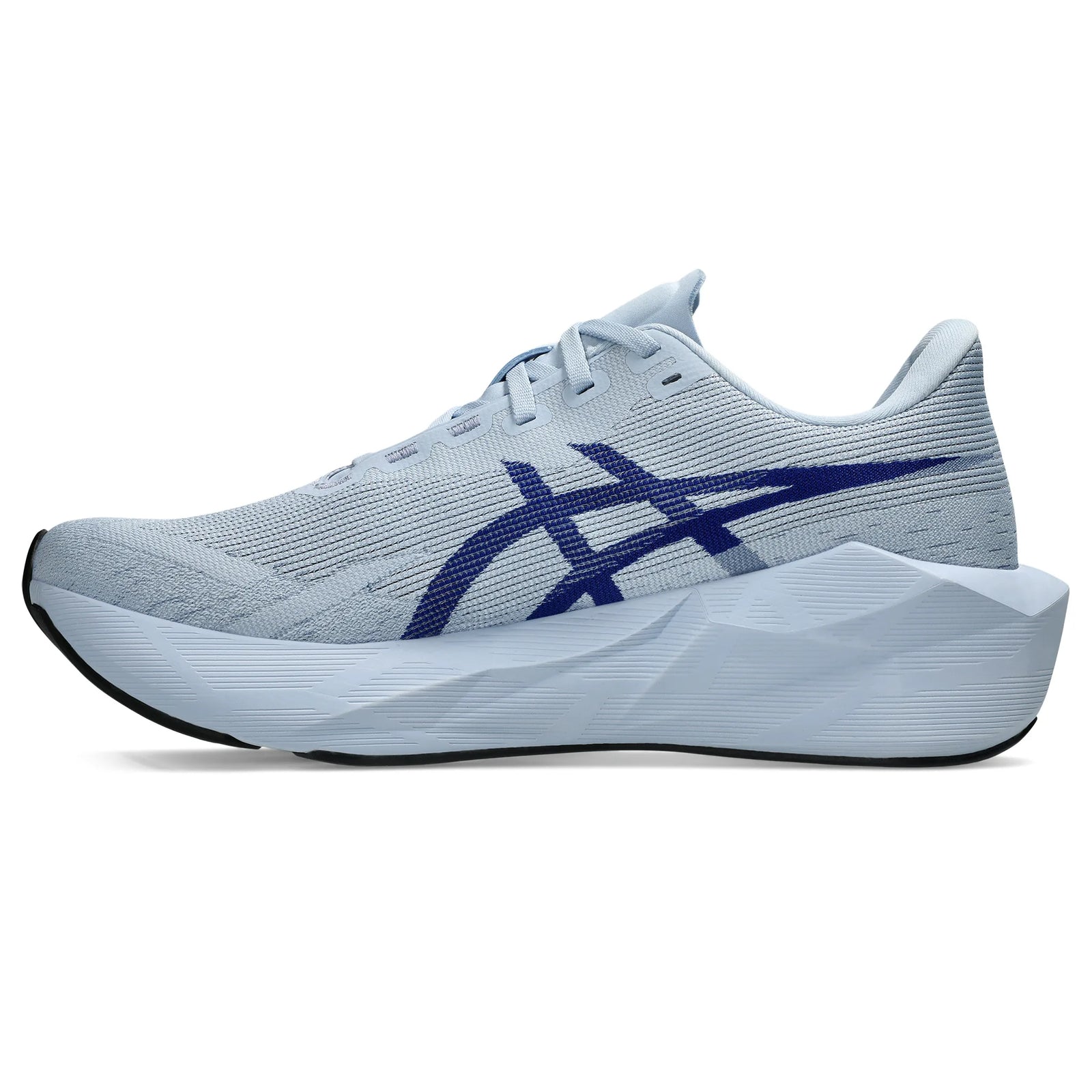 Asics Novablast 6 Men's Running Shoes - Solid Air / Prussian Blue