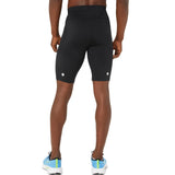 Short de course à pied ASICS Road Sprinter pour homme, coloris Performance Black — vue de dos