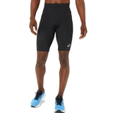 Short de course à pied ASICS Road Sprinter pour homme, coloris Performance Black — vue de face