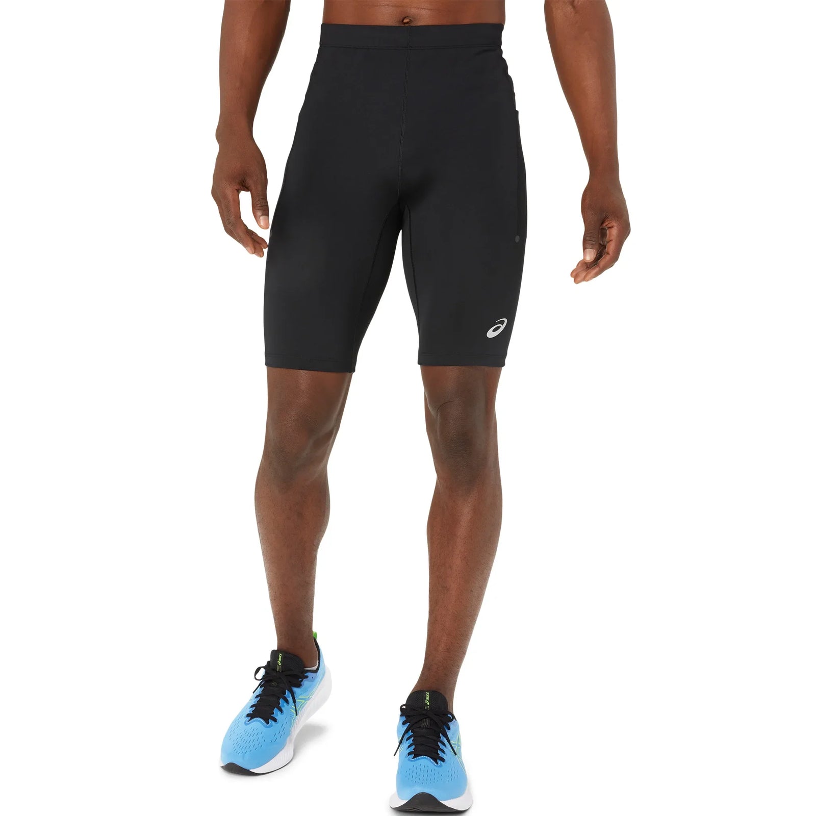 Short de course à pied ASICS Road Sprinter pour homme, coloris Performance Black — vue de face