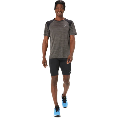 Short de course à pied ASICS Road Sprinter pour homme, coloris Performance Black — vue de face détaillée