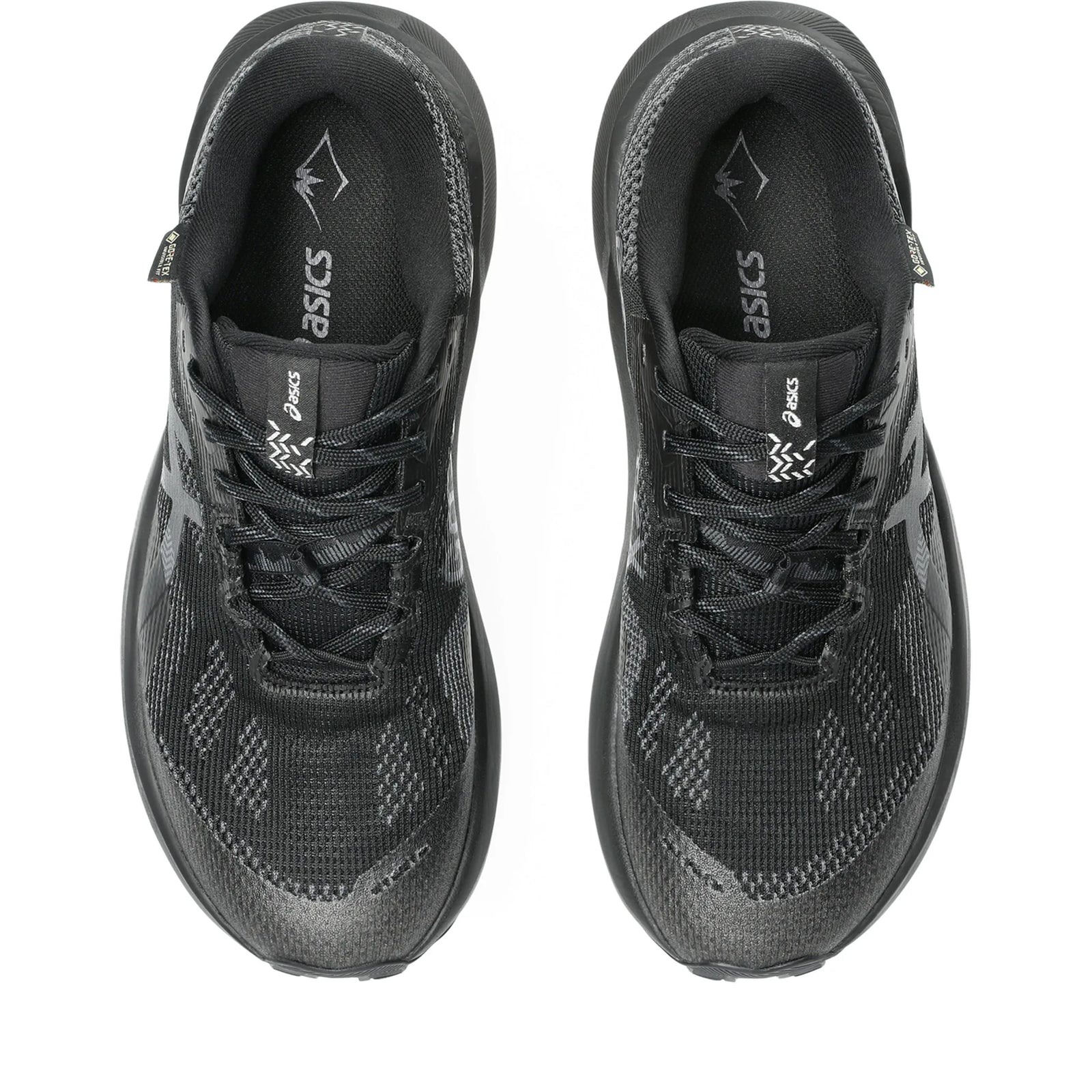 Asics Trabuco 14 GTX Women's Trail Running Shoes - Black / Graphite Grey