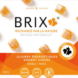 Brix POS - Brix à l'érable jujubes énergétiques pour athlètes