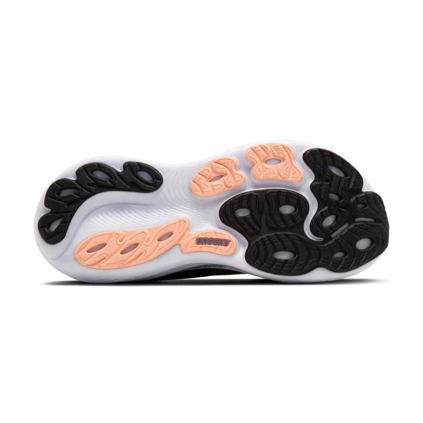 Brooks Adrenaline GTS 25 chaussures de course femme - Black / Peach / Mulled Grape