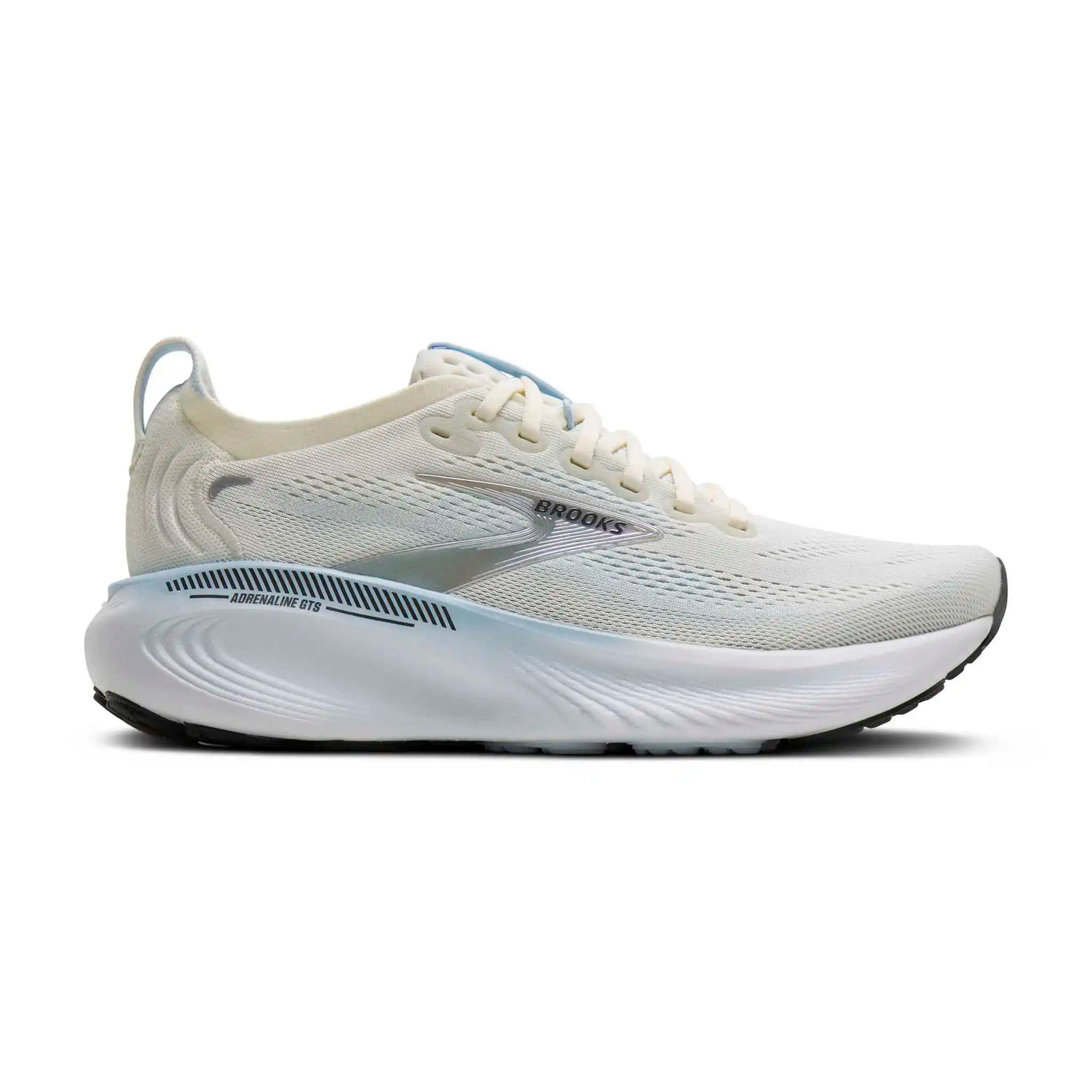Brooks Adrenaline GTS 25 chaussures de course femme - Star White / Nantucket / Chrome