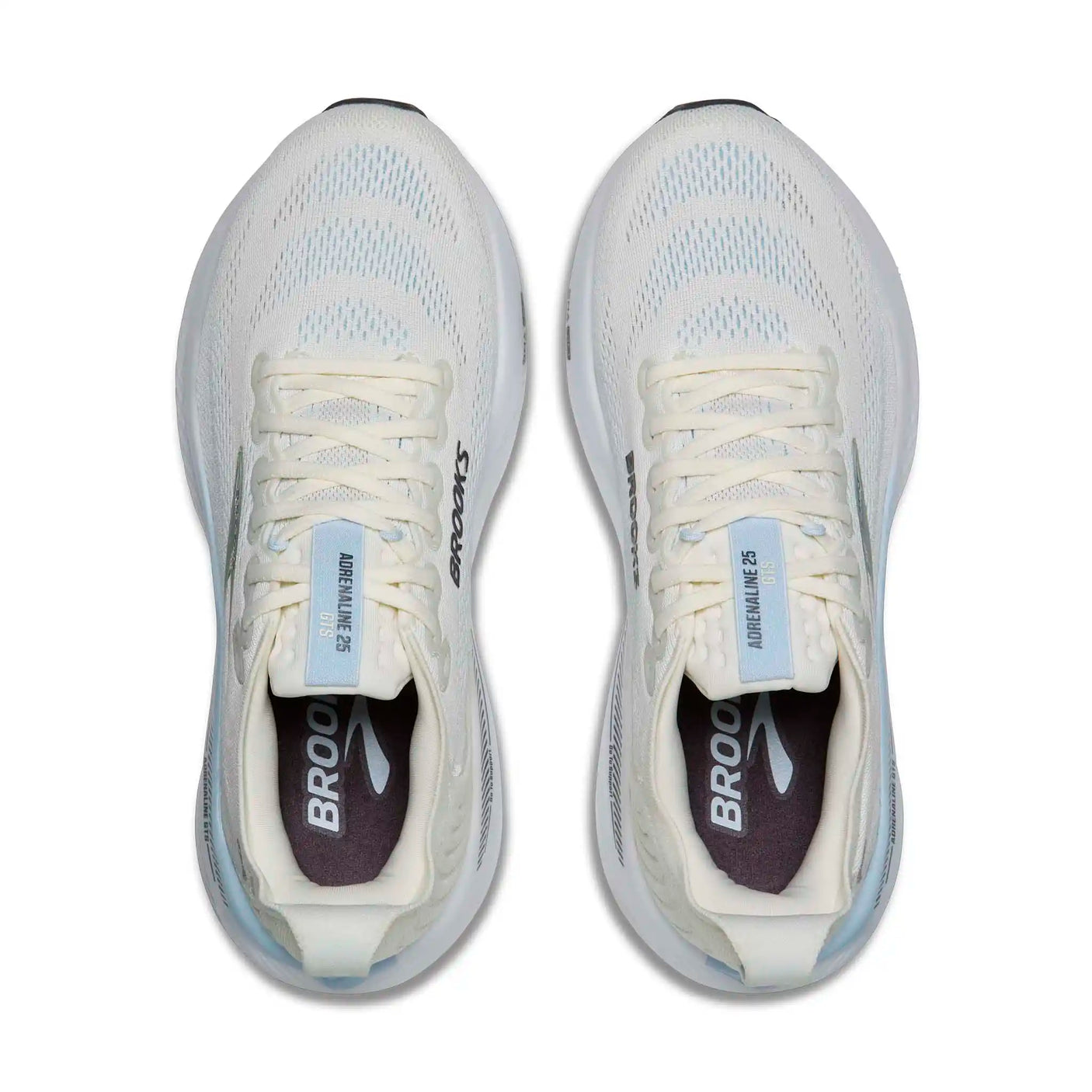 Brooks Adrenaline GTS 25 chaussures de course femme - Star White / Nantucket / Chrome