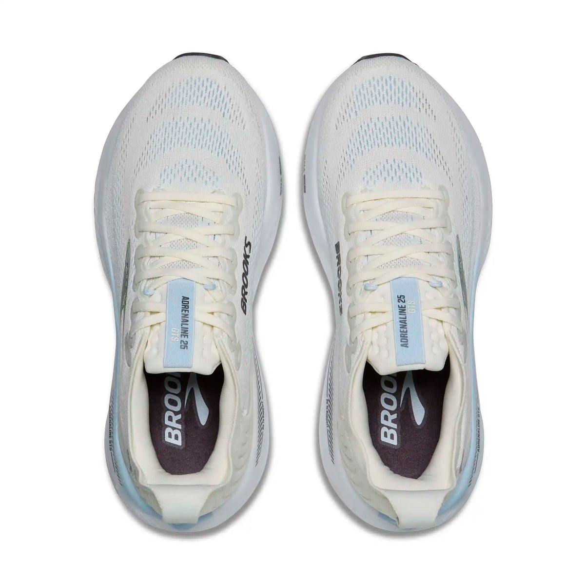 Brooks Adrenaline GTS 25 chaussures de course femme - Star White / Nantucket / Chrome