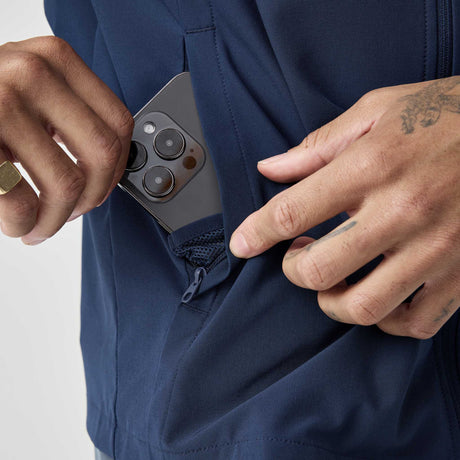 Brooks Canopy Jacket coupe-vent de course à pied pour homme - Midnight Run