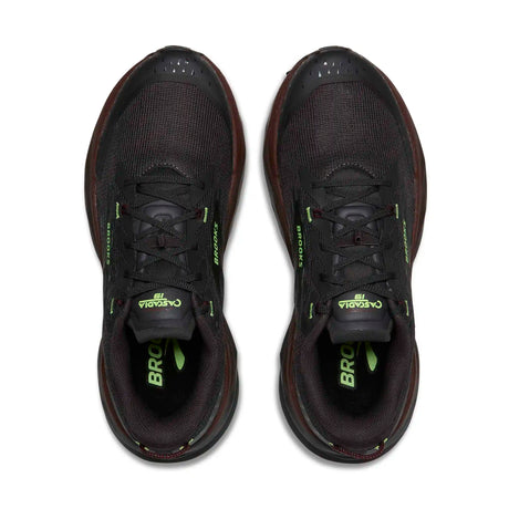 Brooks Cascadia 19 chaussures de course à pied trail homme - Phantom / Rum Raisin / Green
