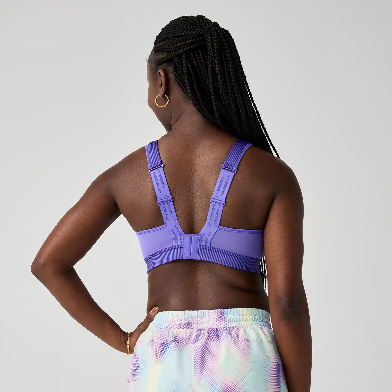 Brooks Drive Convertible 2.0 soutien-gorge de course à pied - Sonic Violet