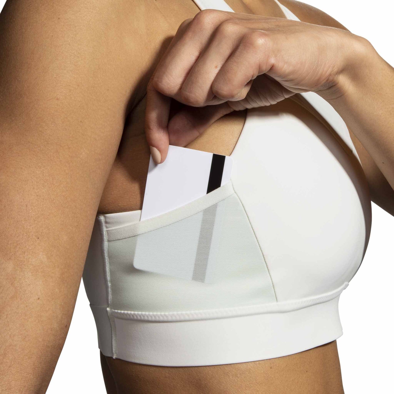 Brooks Drive 3 Pocket Run Bra