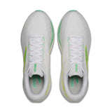 Brooks Ghost Amp chaussures de course homme - White / Paradise Green / Nightlife