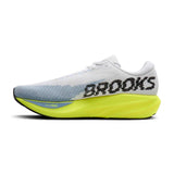 Brooks Ghost Amp chaussures de course homme - White / Blue / Nightlife