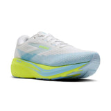 Brooks Ghost Amp chaussures de course femme - White / Blue / Nightlife