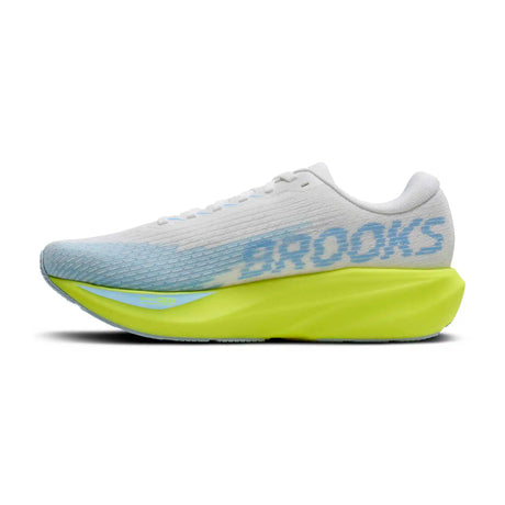 Brooks Ghost Amp chaussures de course femme - White / Blue / Nightlife