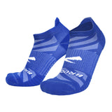 Brooks Ghost Lite No Show 2-Pack chaussettes de course à pied unisexes - Neo Blue & White / Neo Blue