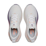 Brooks Glycerin 23 chaussures de course femme - White / Mulled Grape / Clear