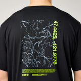 Brooks Graphic t-shirt homme - Noir / Sun Glare
