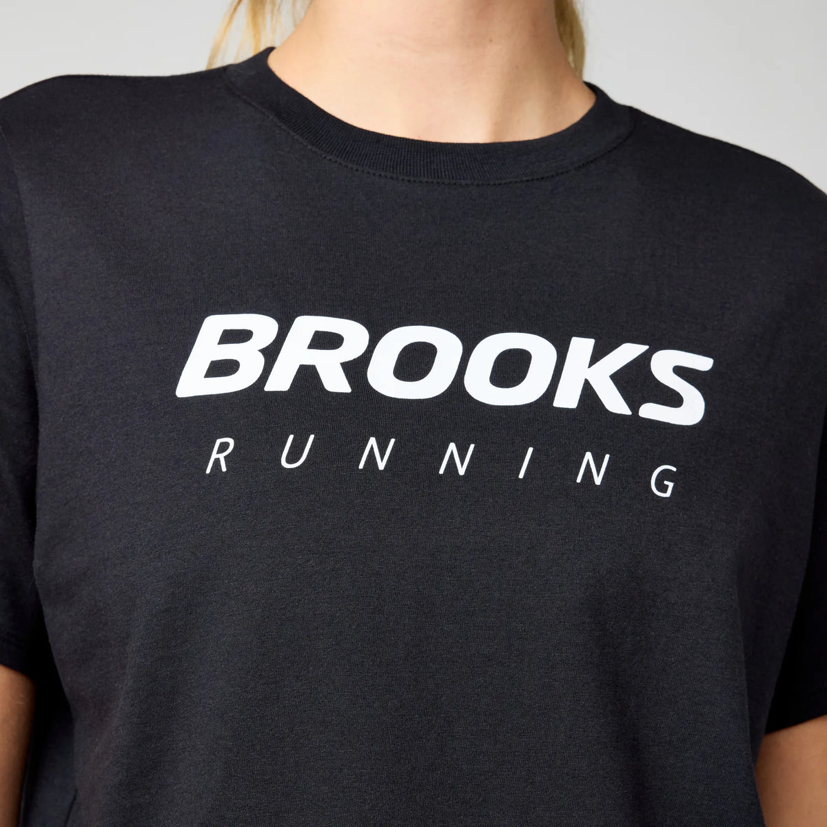 Brooks Graphic t-shirt femme - Black / White