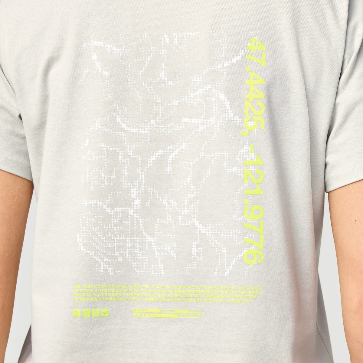 Brooks Graphic t-shirt femme - Blue Fox / Sun Glare