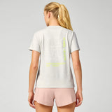 Brooks Graphic t-shirt femme - Blue Fox / Sun Glare
