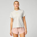 Brooks Graphic t-shirt femme - Blue Fox / Sun Glare
