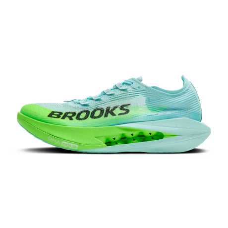 Brooks Hyperion Elite 5 chaussures de course à pied unisexes - Limpet / Black / Green Gecko