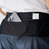 Brooks Journey 5-inch short de course à pied pour homme - Sonic Slate / Black