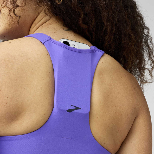 Brooks Luxe Pocket Bra soutien-gorge de course à pied - Violet