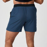 Brooks Dash short de course à pied 6 po 2-en-1 pour homme - Midnight Run / Noir