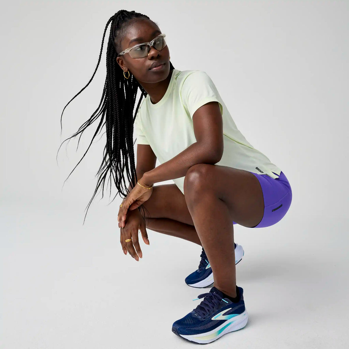 Brooks Dash t-shirt de course à pied pour femme - Luminary