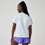 Brooks Graphic t-shirt de course à pied - Halogen Blue / White