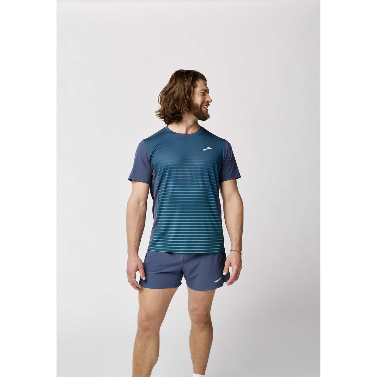 Brooks Brooks Atmosphere Short Sleeve 3.0 T-shirt de course à pied pour homme