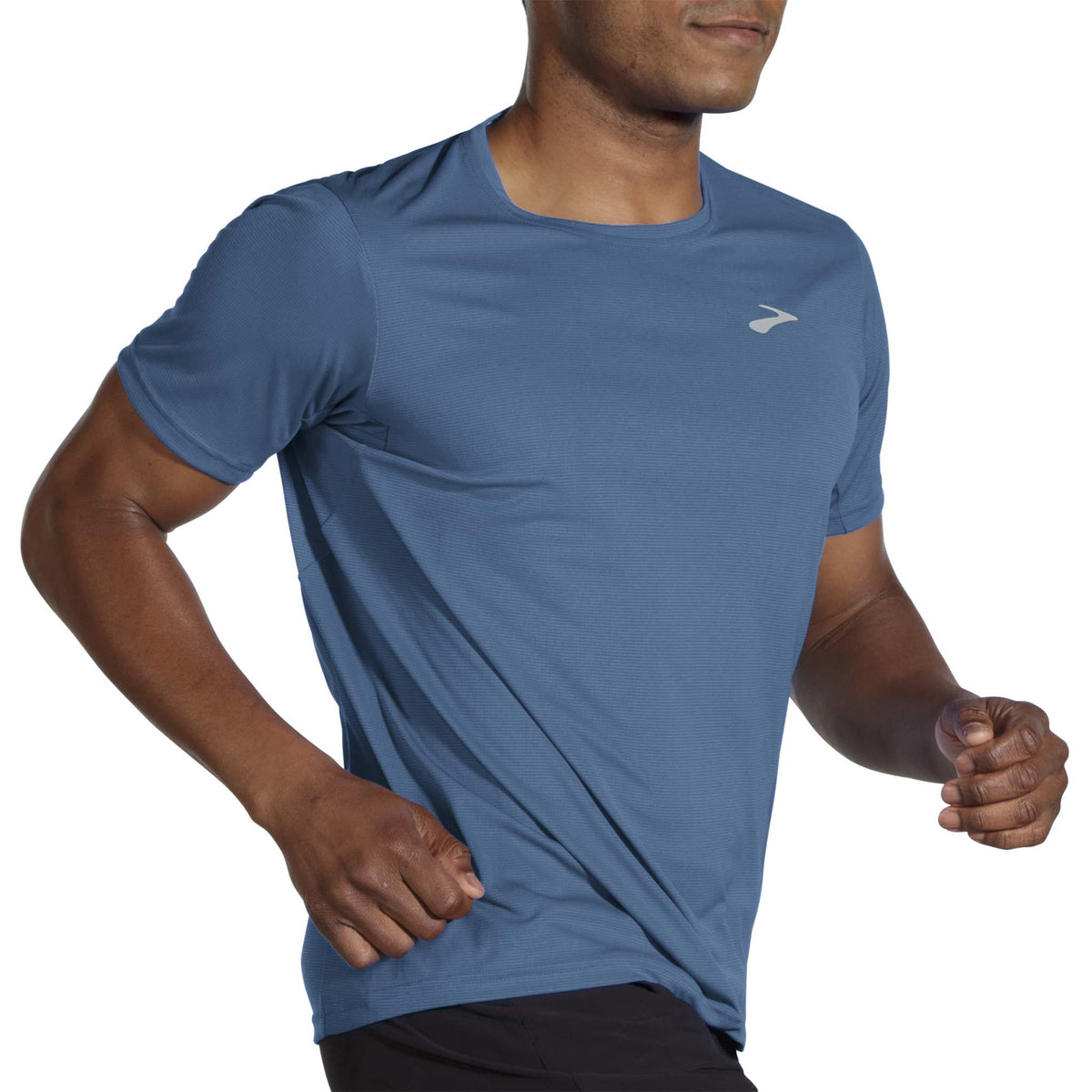 Brooks Brooks Atmosphere T-shirt de course à pied à col rond pour homme
