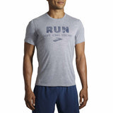 Brooks Brooks Distance Graphic T-shirt sport de course à pied homme