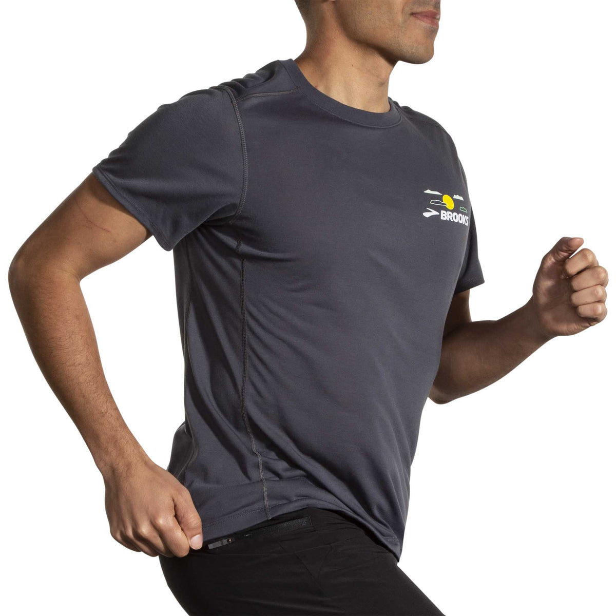 Brooks Brooks Distance t-shirt de course à pied à manches courtes 3.0 homme